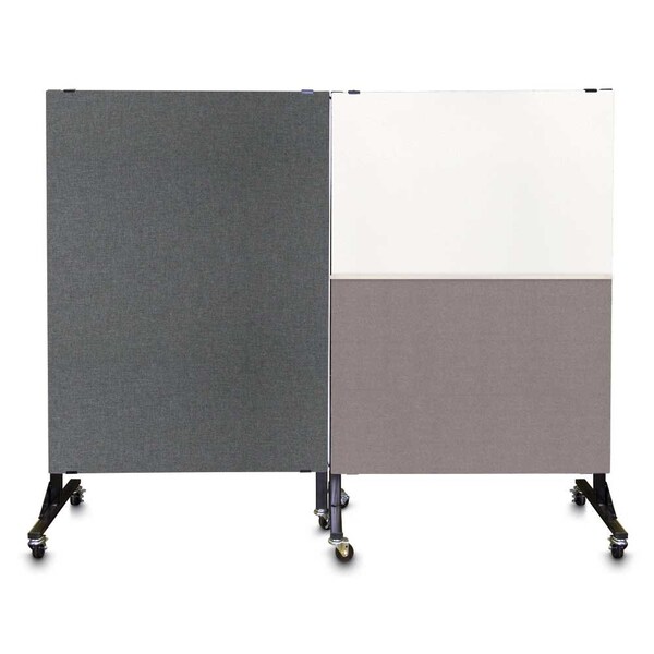 Sliding Door Indoor Enclosed Corkboard, 4